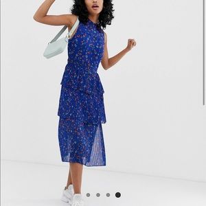 Whistles, blue midi dress